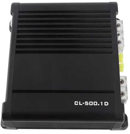 1-Kanal-Car-Audio-Monoblock-Verstärker 500 W 2 Ω 300 W 4 Ω 10 Hz-300 Hz Universal für Autolautsprecher