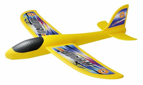 GÜNTHER FLUGSPIELE 1509 - Wurfgleiter Hyper Glider, ca. 36 x 35 cm, Wurfspiel aus Schaumstoff, Flugspielzeug für Kinder ab 4 Jahren