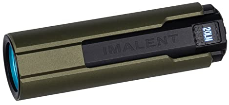 IMALENT LD70 Taschenlampe LED 4000 Lumen Aufladbar, Extrem Hell Taktische Taschenlampen mit 5 Lichtmodi, 203 Meter, IPX8 Wasserdicht Mini EDC Tactical Torch für Camping, Wandern, Notfälle (GRÜN)