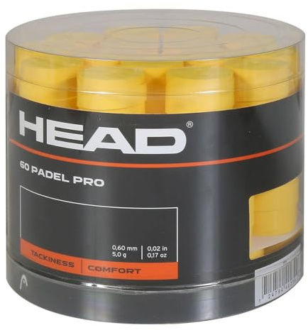 Cube 60 STK. Overgrips Head Padel Pro Gelb