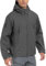 Aosyax Uomo Giacche Softshell Militare Tattico Impermeabile per Campeggio Caccia Pesca Outdoor Giacca con Cappuccio Grigioe L