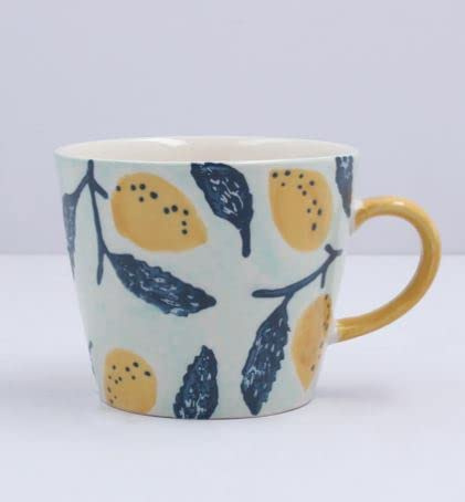 Gisela Graham Stoneware Mug - Lemon Tree Design