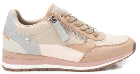REFRESH - Zapatilla Mujer Beige - Calzado Cómodo y Versátil - Moda Casual - Modelo 17150302 (Talla 40)