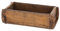 Meinposten Tablett Holzkiste Ziegelform Ziegelsteinform Kiste Holz Kasten 30 cm