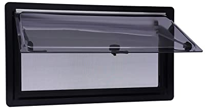 Finestra laterale per roulotte, finestra laterale, 900 x 500 mm, per roulotte, camper