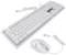 Uonlytech 1juego Teclado y Ratón Mecánico USB Luminoso Set Ergonómico para Gaming Diseño Creativo y Elegante para Oficina y Hogar