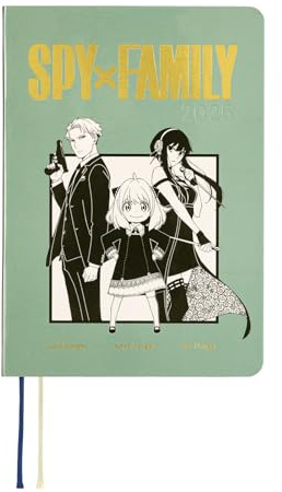 ほぼ日 Hobonichi Techo 2025 HON [Englisch/A6 Size/Januar Start/Planer] SPY x FAMILY: Forger Family