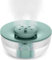 Canareen 1.2L Humidifier for Bedroom Air Cool Mist Humidifiers for Hoom with Night Light Easy to Clean Humidifier for the Office, Baby, Plant (Green)