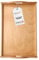 Premium Holz-Tablett Serviertablett Buche Natur lackiert Made in Germany, groß - 60 x 39 cm, Frühstückstablett mit Griffen, Deko Holztablett, Küchentablett rechteckig, stabil mit eingenutetem Boden