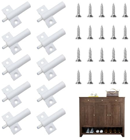 10PCS Soft Close Dampers Waterproof and Durable Soft Close Hinges Adapting Seamlessly and Easy Installation Soft Close Hinges for Kitchen Cupboards for Kitchen Cabinets Wardrobe Doors Furniture