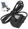 DC 5.5-12V 3W Mini Bomba de Agua Solar, Bomba de Fuente Impermeable silenciosa, 300 l/h de 4,9 pies Distancia de pulverización para acuarios, estanques, características de Agua de jardín (sin pa