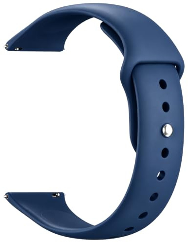 Sundara 18mm 19mm 20mm 22mm Silikon Uhren Armband kompatibel mit Garmin/ID205L/Galaxy/Huawei/Amazfit/Coros Uhren Unisex Uhrenarmband