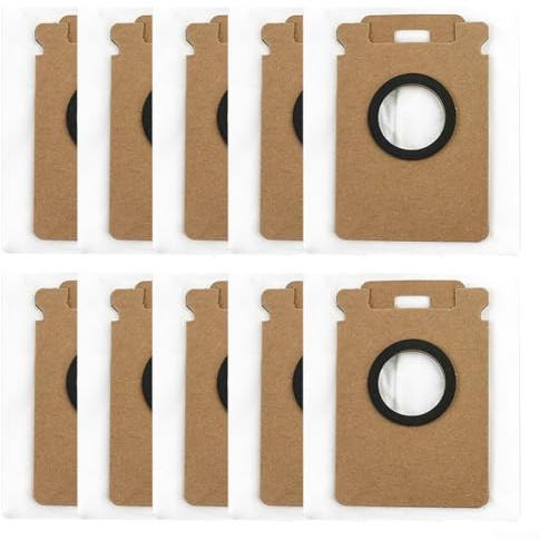 Sweeping Robot Dust Bags For Roborock H50 Ultra Vacuum Cleaner Bag, Sweeper Accessories(10 PACK)