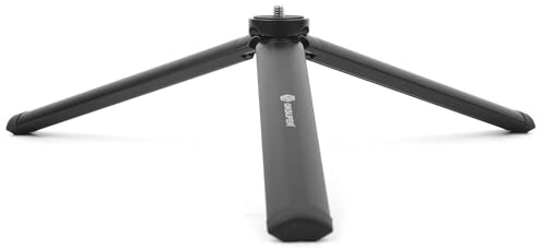 Mini treppiede fotocamera, Mini sfera treppiede da tavolo, treppiedi da tavolo portatili in alluminio con viti da 1/4 di Pollice per DSLR Action Camera Video Phone, supporto fotocamera da tavolos
