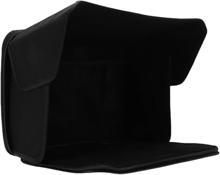 aqxreight Laptop Sun Shade 16in Effective Privacy Screen Hood Bag Cover Black