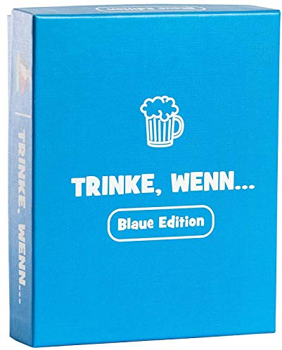 Trinke, wenn.. Das witzige Geschenk für Männer und Frauen - Spiele für Erwachsene als lustiges Wichtelgeschenk/Geburtstagsgeschenk - Trinkspiele Saufspiel Scherzartikel Silvester
