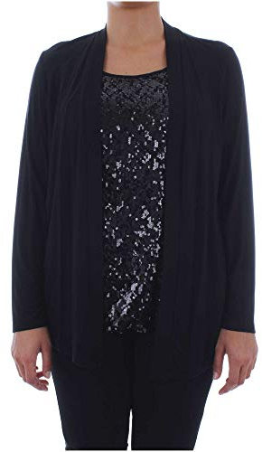 Luisa Viola G290F0 816Z Cardigan Donna Nero 49