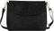 HOLZRICHTER Berlin Umhängetasche No 1-3 (L) schwarz-anthrazit - Elegante Handtasche & Schultertasche handgefertigt aus Premium-Leder…