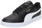 PUMA Unisex Shuffle Sneaker, Black White Team Gold, 47 EU