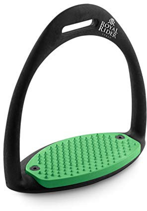 Euroriding Steigbügel Royal Rider Easy | Farbe: GRÜN | Größe: 10 cm