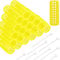 WILLBOND 24 Pcs Brush Hair Roller with Pins Plastic Mesh Hair Roller Self Grip Curler Clip for Women Long Medium Short Thick Thin Bang Barber Hairdressing Tool Home DIY Styling Salon Hairstyle Supply