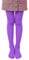 L&K-II Mädchen Ballett Strumpfhose Tanzstrumpfhose mit Fuß 80 DEN Blickdicht Mikrofaser Farbig 27251 Lila 98/104