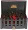 Dolls House Vintage Coal Fire Miniature Light up Fireplace Grate Accessory 12V