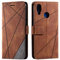 SONWO Coque pour Huawei P20 Lite, Etui en Cuir PU Portefeuille Housse Fermeture Magnétique und Flip pour Huawei P20 Lite, avec Fermeture Magnétique, Marron