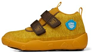 Affenzahn Übergangsschuh Knit Happy wasserdicht atmungsaktiv vegan mit Kaltfutter, Klettverschlüssen und Rutschfester Sohle Größe 21-32
