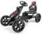 Xootz Venom Pedal Go Kart | Kids Ride-On Race Car with Gears, Handbrake and Adjustable Seat, Black & Red