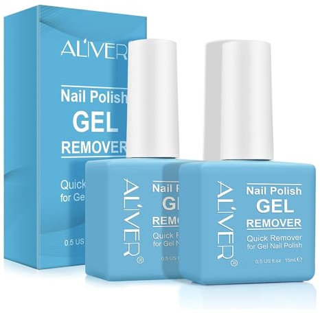 Removedor De Esmalte De UñAs De Gel MáGico, Removedor Semipermanente Para Una EliminacióN RáPida Y FáCil De Esmalte De UñAs, Suavemente Sin Lastimar (Verde 2pc) (embalaje puede variar)