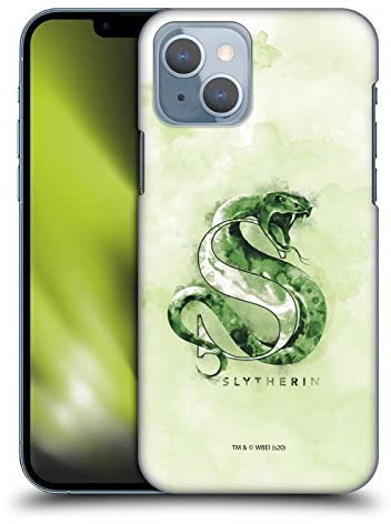 Head Case Designs Offizielle Harry Potter Slytherin Deathly Hallows XVI Harte Rueckseiten Handyhülle Hülle Huelle kompatibel mit Apple iPhone 14