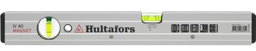 Hultafors IV 40 Magnetic Spirit Level 40cm, Two vials for Horizontal and Vertical Measurement,Tolerance in Normal Position is ±0.5 mm/m, Upside Down ±0.75 mm/m.