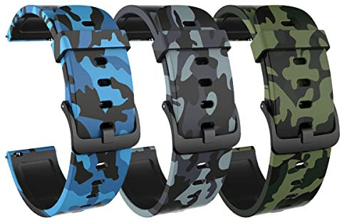 RuenTech Uhrenarmband Kompatibel für Xplora X6 Play Armband Kompatibel für Xplora X6 Pro Ersatz-Silikonarmband (3er Pack)
