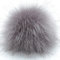10 Stück 10cm Kunstfell Pompon Fellbommel Pompon Bommel für Mützen Beanies Fellbommel Fellpompon Künstlicher Haarball für Tasche Anhängern Schlüsselanhänger Dekoration Bekleidung Zubehör -dunkelgrau