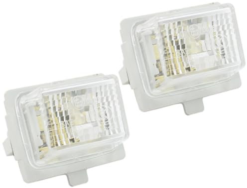 BIAREN 2x Rear Number Plate Light Lamp Lens Led Bulb Licence Number Plate Light Led For Mercedes C E S Class W204 W212 W221 S204 W222 C204 S212 A22 CLA CLS18200856 2218200856