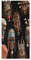 YJWANDO Mikrofaser-Handtücher, afrikanisches Ritual, ethnischer Tribal-Druck, Lanyard-Design, stark saugfähig, Handtücher, Haushaltshandtücher, Wischtuch