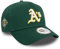 New Era Oakland Athletics 9Forty E-Frame Cap MLB Baseball Kappe verstellbar Strapback Patch Teamlogo grün - One-Size