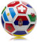 Flags of the World Football Ball, Size 5, PU Material