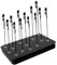 Nishiyuenyi Painting Stand Base Coloring Clip Base Model Holder Model Spray Paint Alligator Clamp, Black
