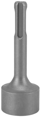 Forets à Percussion, Tournevis à Poteaux Métalliques en Acier avec Pilote pour Perceuse à Percussion SDS Plus (19mm)