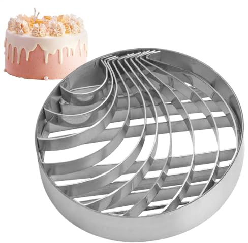 yupeuooe Concha-Form, Concha-Cutter, 2-seitiger Feiertags-Ausstecher aus Edelstahl, Sandwich-Brot-Werkzeug, Metall-Concha-Schneider-Stempel, Schneideformen zum Backen von Kuchen, Bastelgebäck