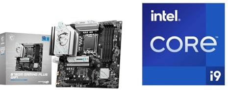 MSI B760M Gaming Plus WiFi Placa Base + Intel Core i9-14900KF procesador para Equipos de sobremesa 24 Cores