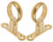 Lot de 2 colliers de serrage en laiton - Support multi-usage pour applications résidentielles et industrielles - 4,70 x 4,50 cm