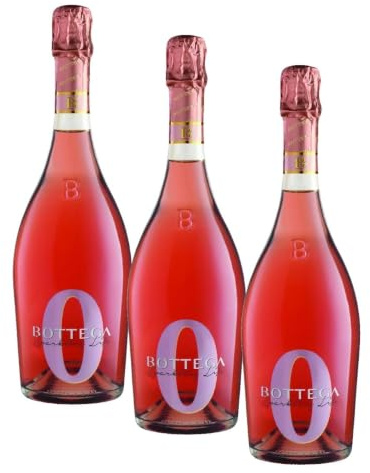 Bottega Sparkling Life 0 Rose - 750 ml (Pack of 3)