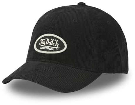 Von Dutch Dad Cap für Erwachsene aus Samt mit Log-Patch