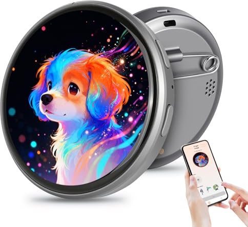 Pixel Digita Pin E-Badge with Audio for Video with Sound, Photo Display
