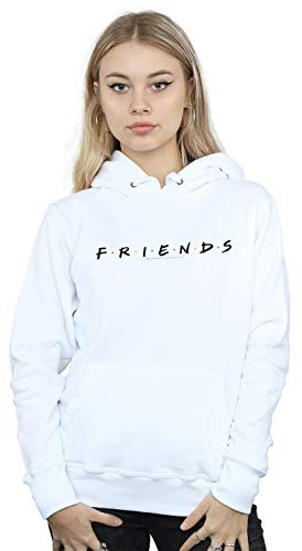 Absolute Cult Friends Women's Text Logo Hoodie