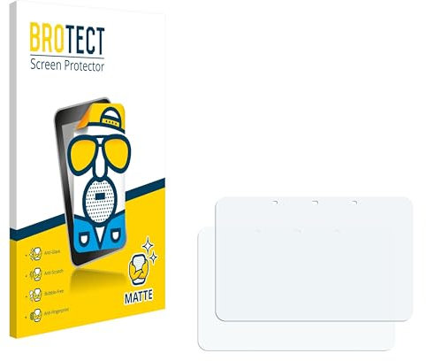 brotect Screen Protector Anti-Glare compatible with Google Nest Hub (2 Pack) Screen Protector Matte, Anti-Fingerprint Protection Film