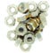 M4 (4mm) Hex Nut - Brass (Pack of 20)